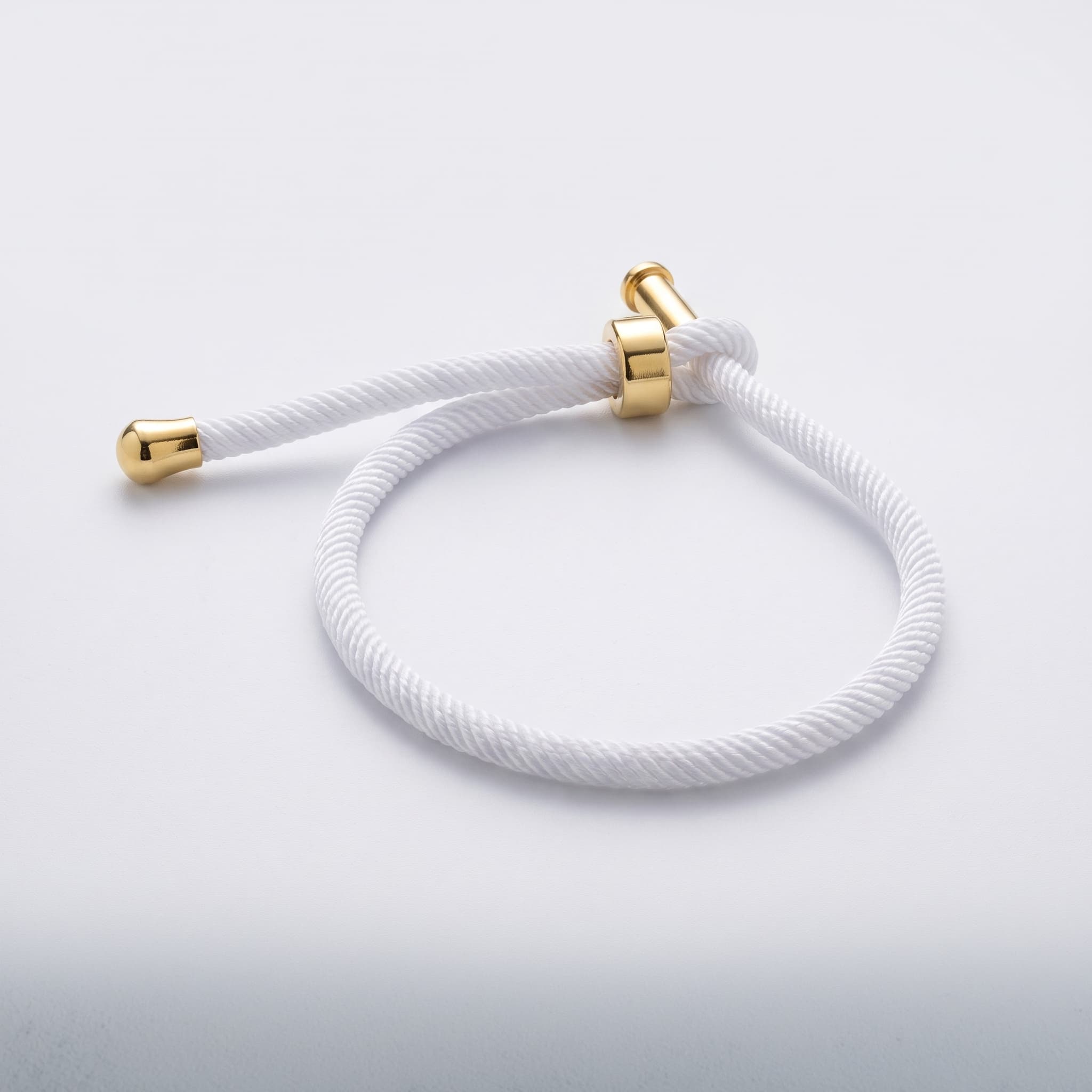 minimalist white rope Rakhi