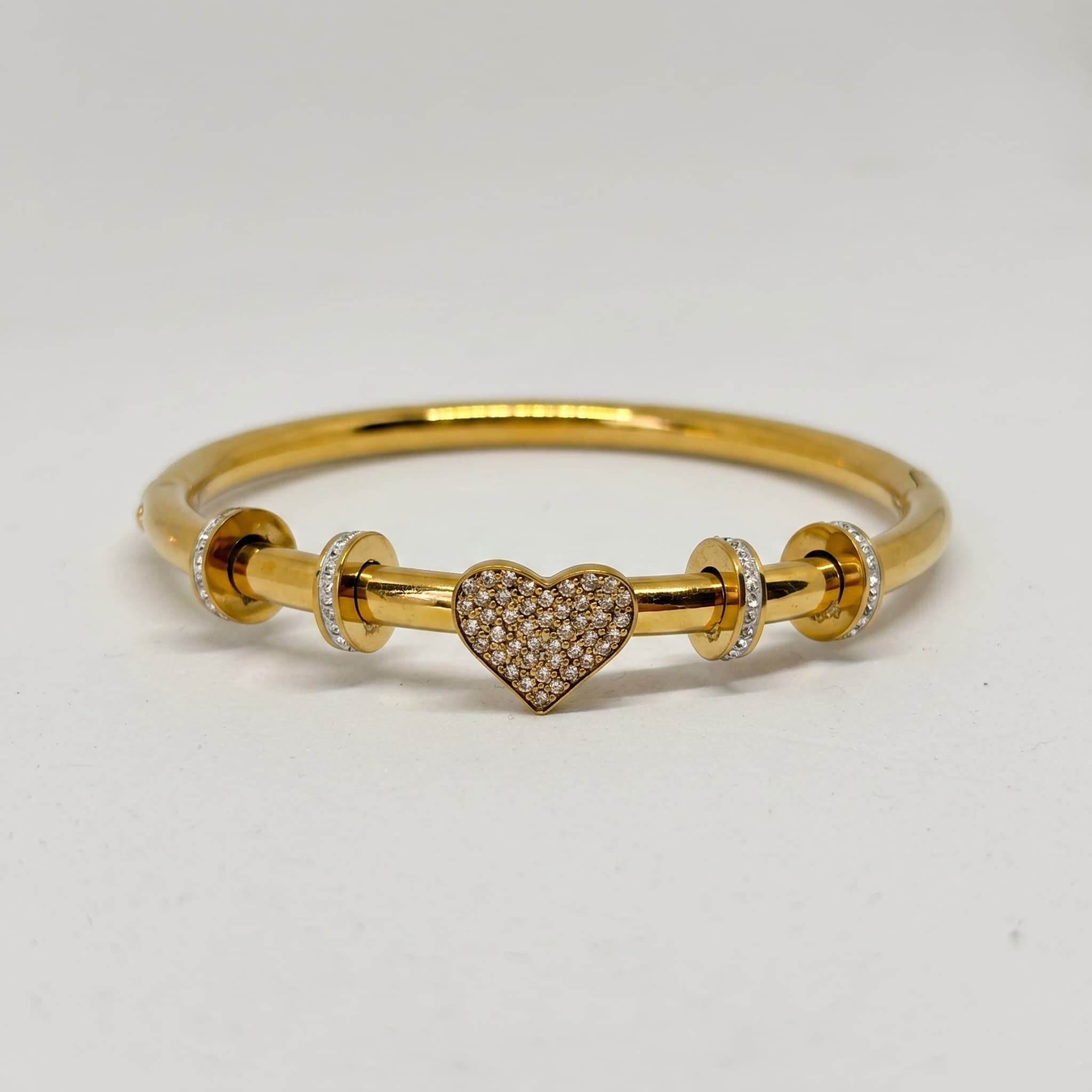 little heart charm bracelet (Small size)
