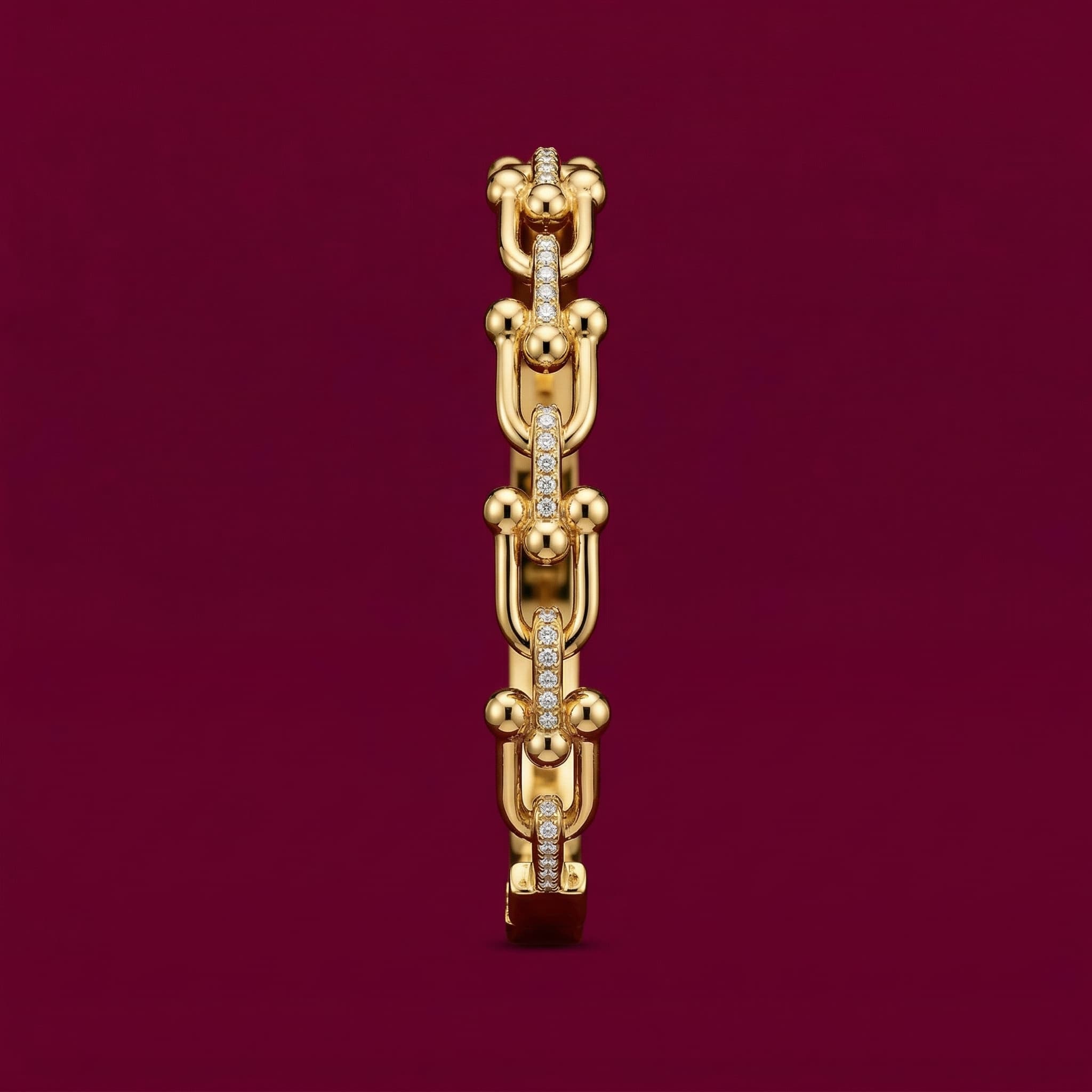 u-link sparkle gold bangle