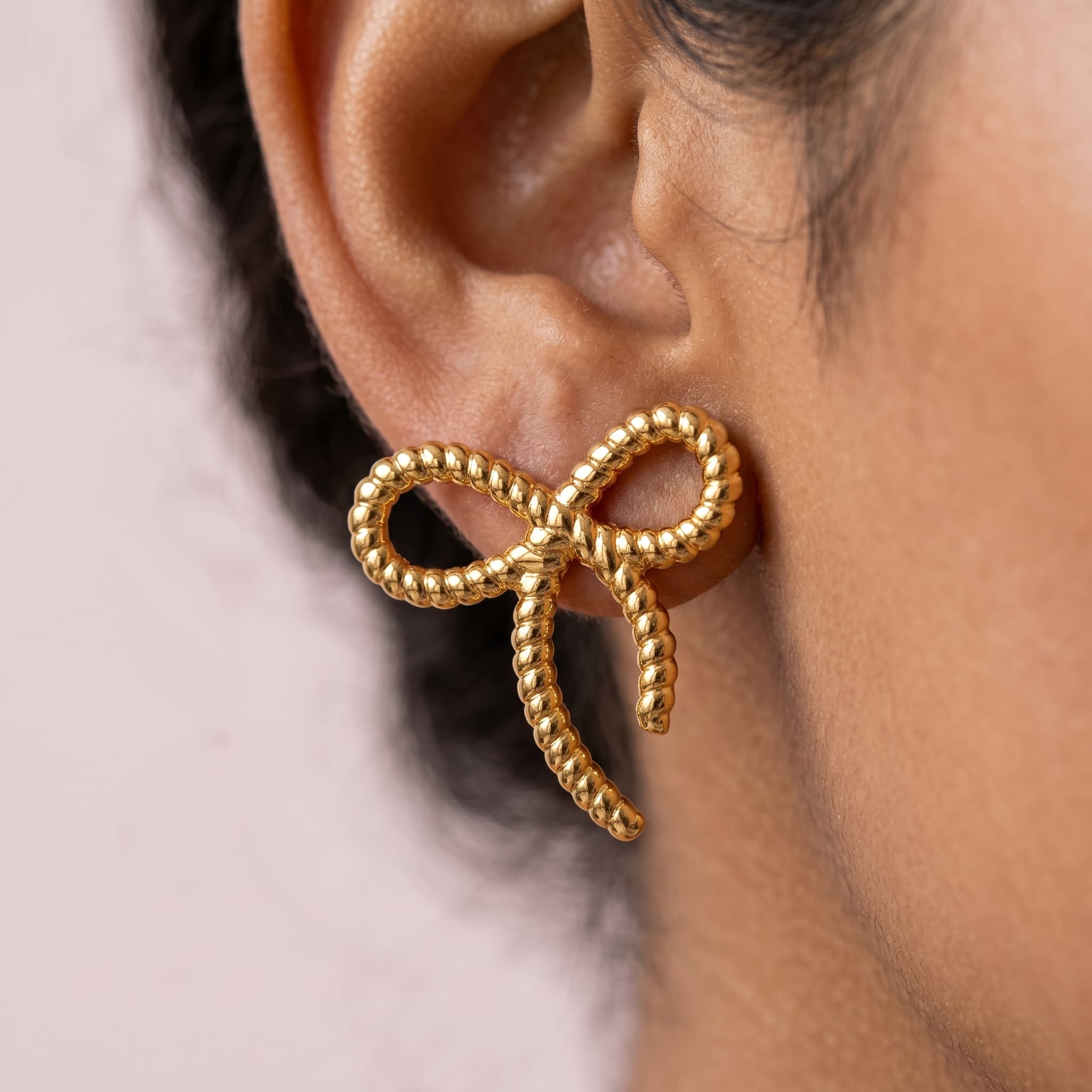 little rope bow studs