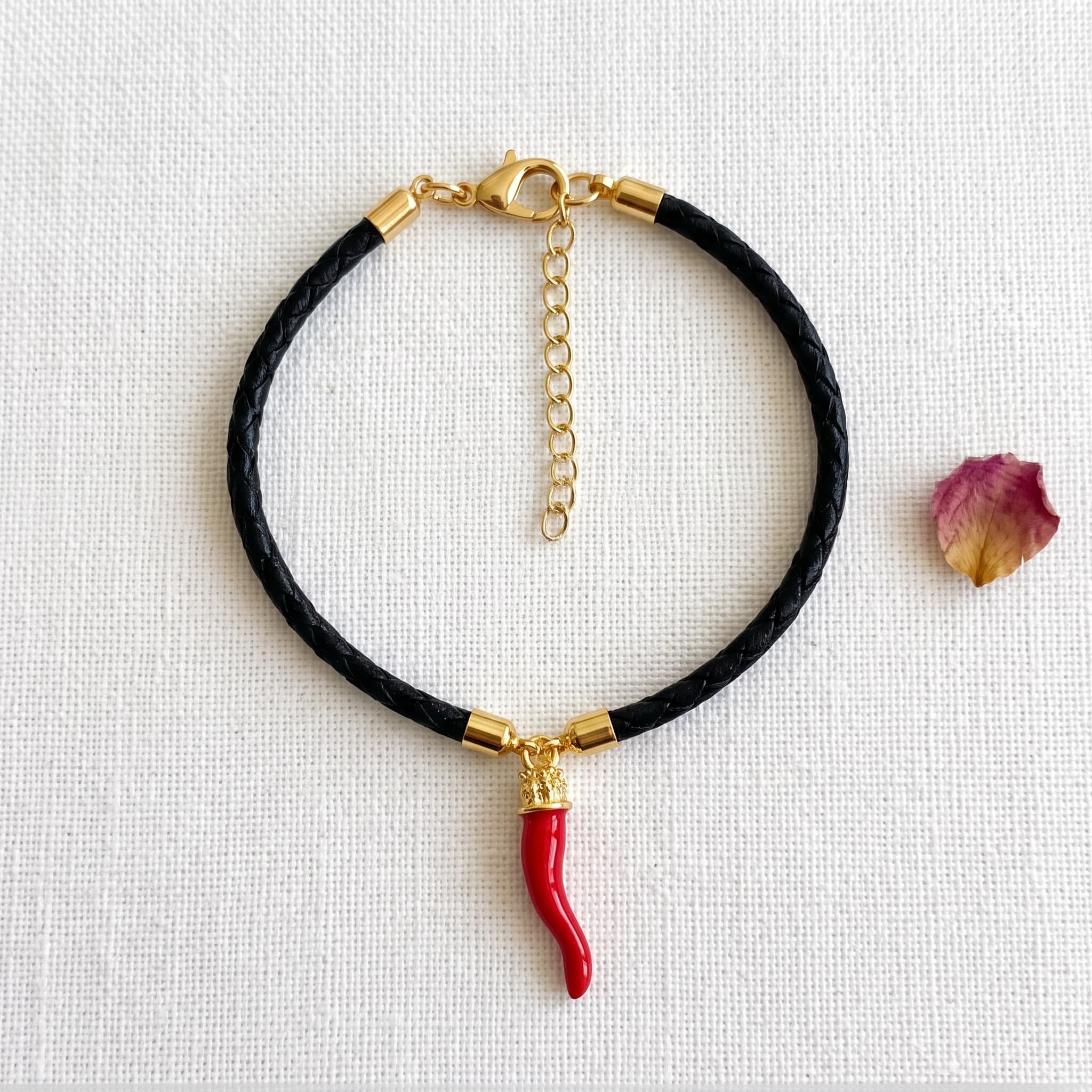 Teekhi mirchi charm bracelet