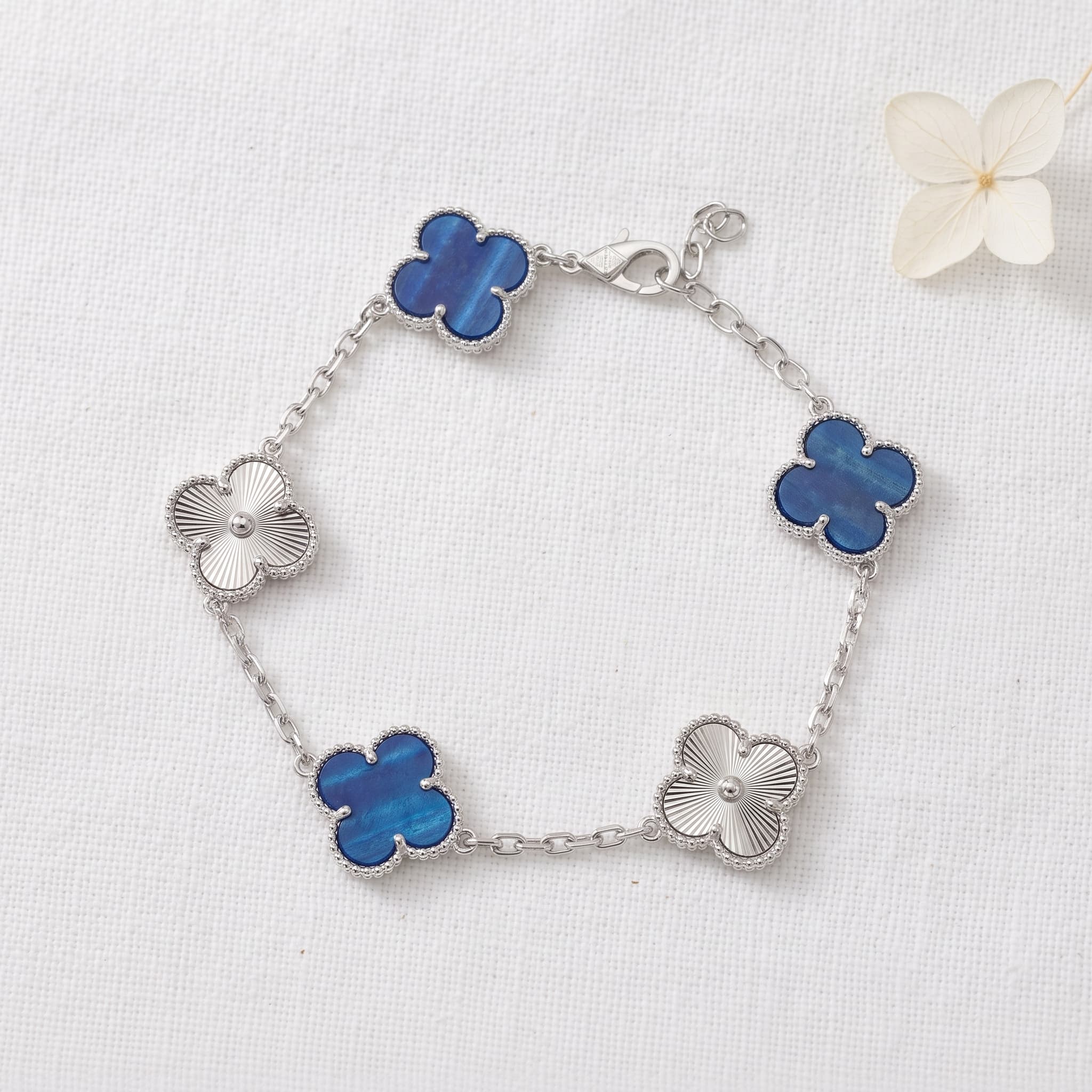 Shraddha Clover Charm Bracelet