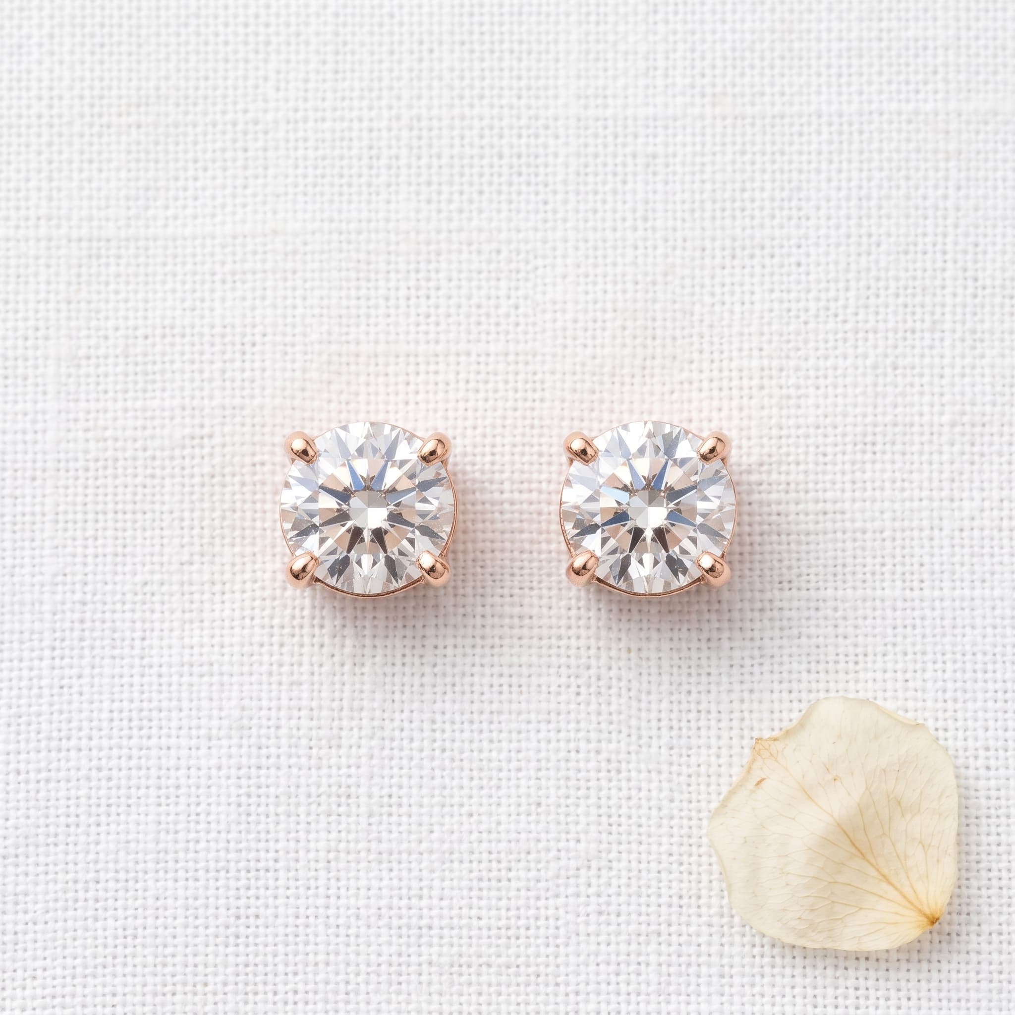classic everyday diamond studs