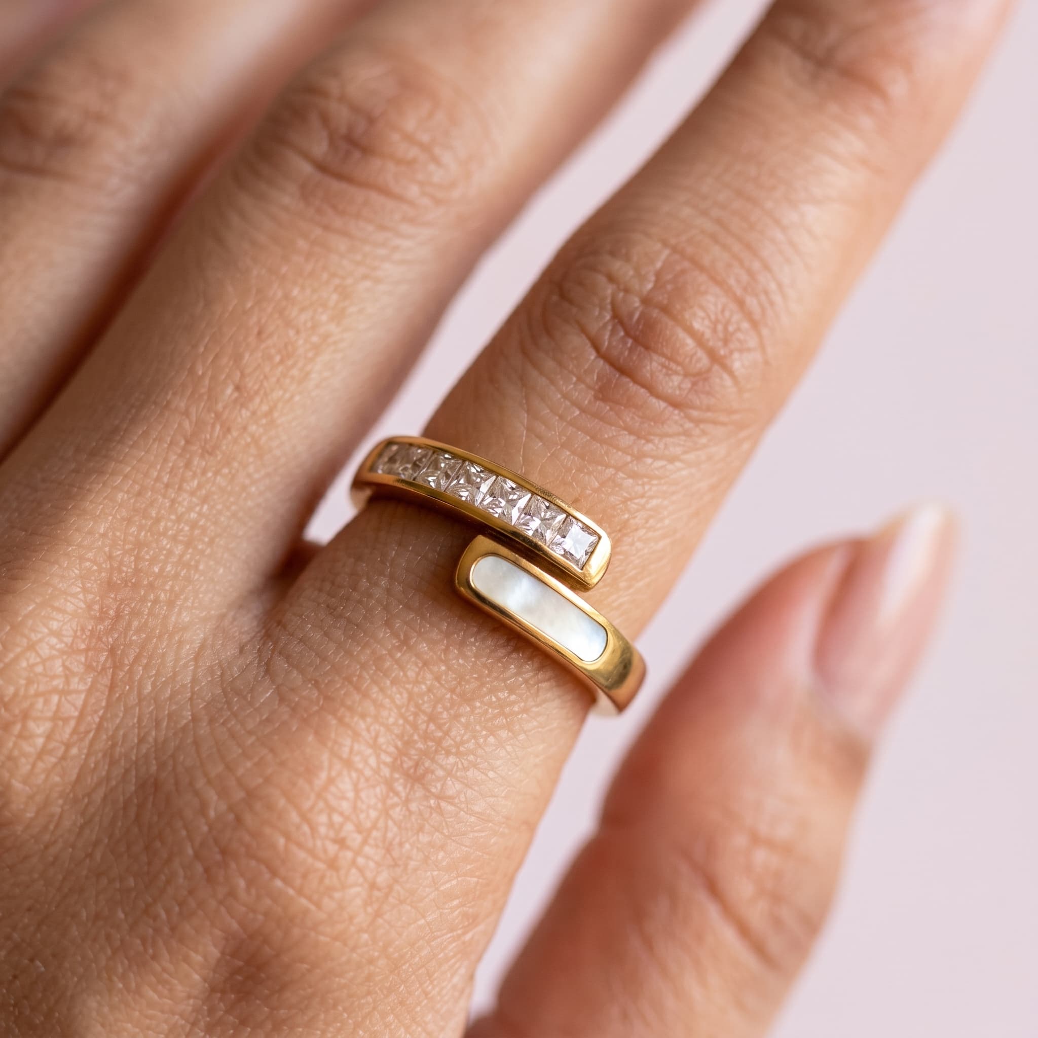 gold wrap around ring